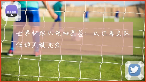 世界杯球队领袖图鉴：认识每支队伍的关键先生