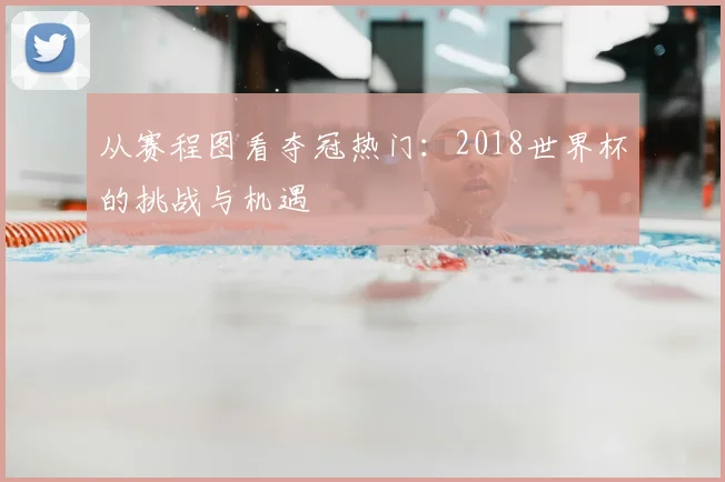 从赛程图看夺冠热门：2018世界杯的挑战与机遇